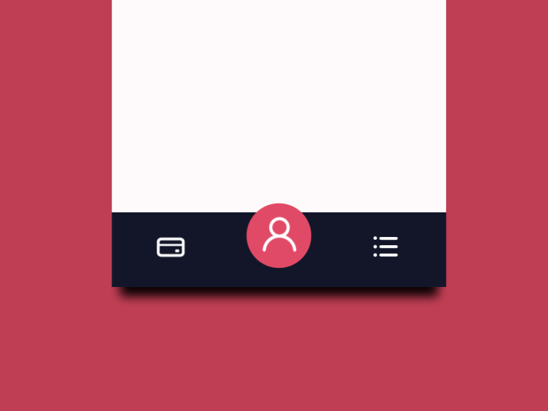 Animated mobile UI animation app interface menu mobile ui ux ui