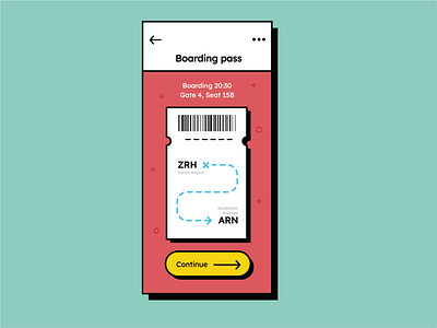 Boarding pass