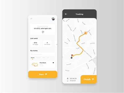 Jogging app