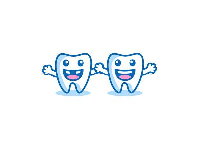 Teeth Logo Concept branding creative dental design graphic design identity illustration logo logo mark mascot logo teeth vector vrand