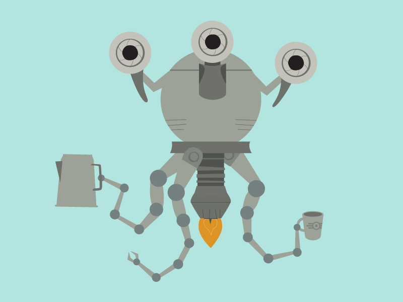 The Incredible MultiTalented Mr. Handy by Zach Mau on Dribbble