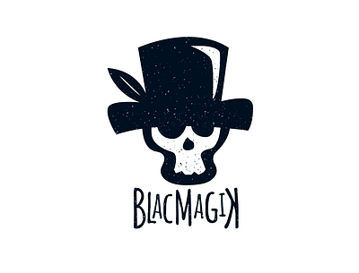 BLACMAGIK brand design brand identity branding design logo logotype skull logo