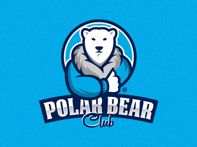 Polar Bear animal bear cold logo outerwear polar shop winter