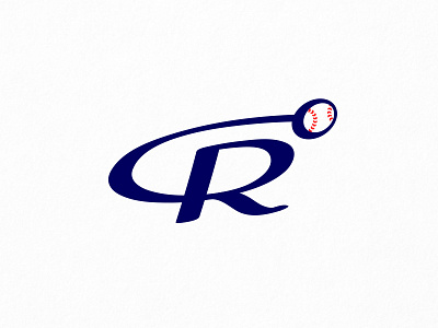 CR baseball basketball branding coach creative design game initials lettering letters logo monogram sport trainer vector