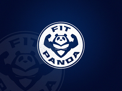 FitPanda animal bear bicep bodybuilding branding design fitness gym logo mascot muscle panda power predator rom@n sport strenght team training vector