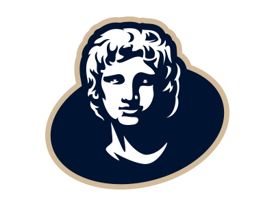 Alexander The Great alexander antiquity face greek head logo mascot portrait sculpture spartan sport team