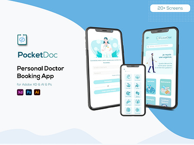 Medical mobile app UI design