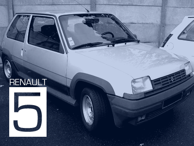 Renault 5 car nostalgia renault