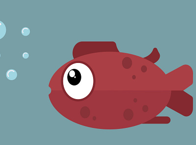 Fish affinity designer art design fish fishing illustration illustrator sea vector