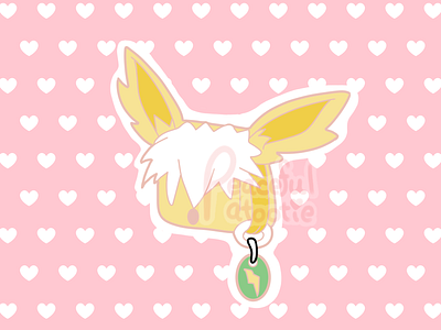 Jolteon Purses (PokePurse Series) aesthetic anime branding computer art concept art design fashion fashion art fashion design huion illustration inspired pastel pokedex pokemon sticker art