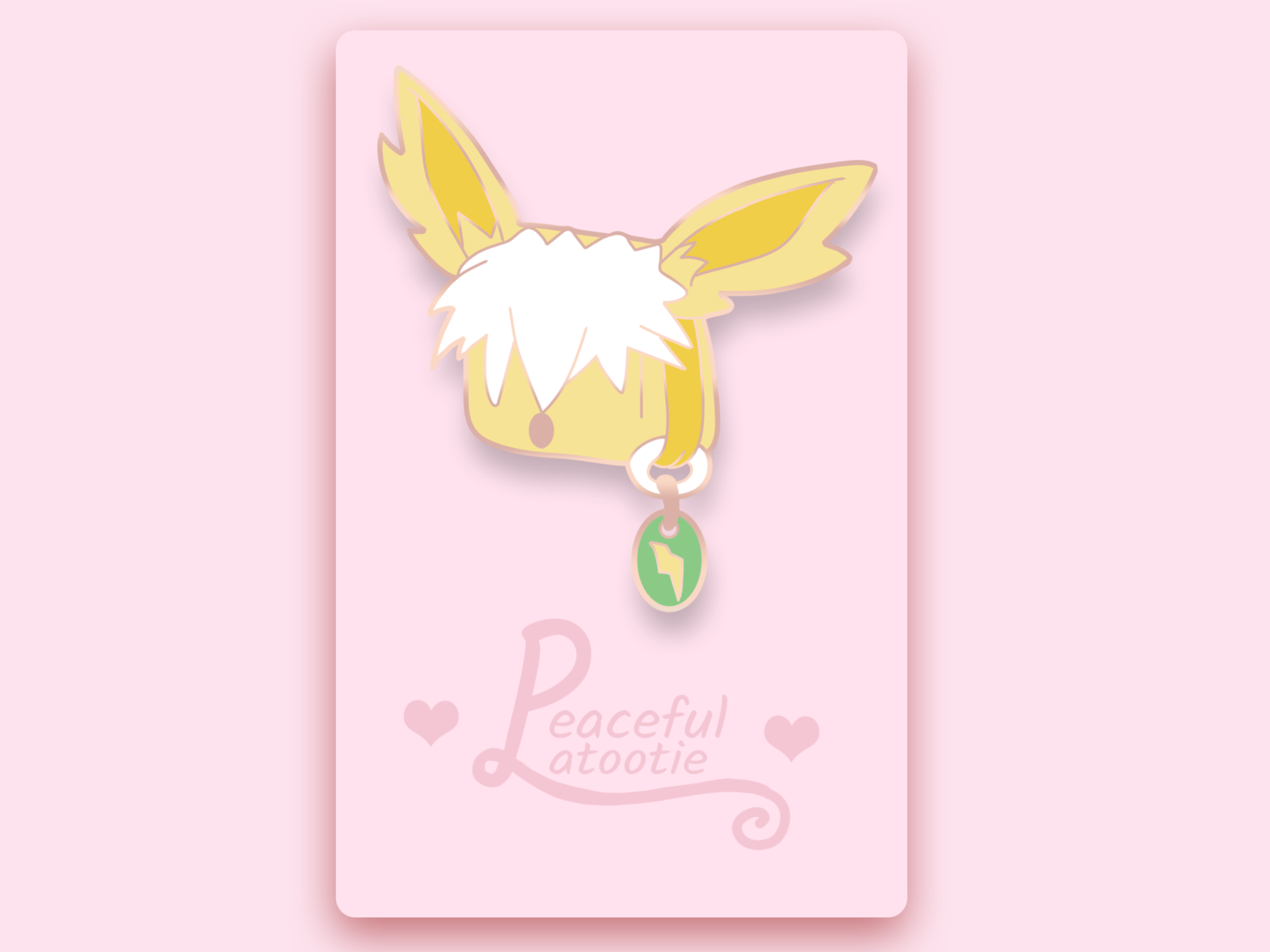 enamel pin mock up