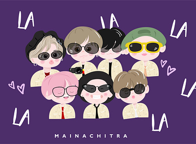 Spine Breaker Chibi BTS bangtanfanart btsfanart chibi chibi character chibicharacter art digital art illustration