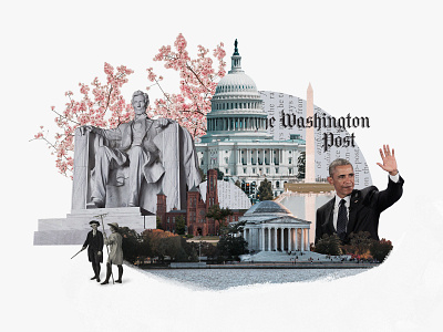 Washington, D.C. 30 day challenge collage photo collage photo illustration washington dc