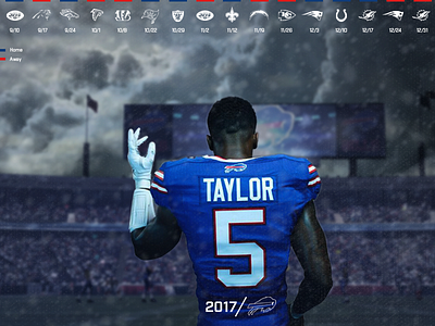 Bills Schedule 2017 bills football sports design