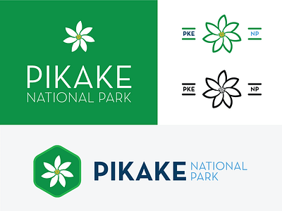 Pikake National Park #DailyLogoChallenge badge logo national park pikake