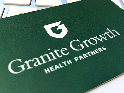 Granite - G Shield business cards corporate design logo design