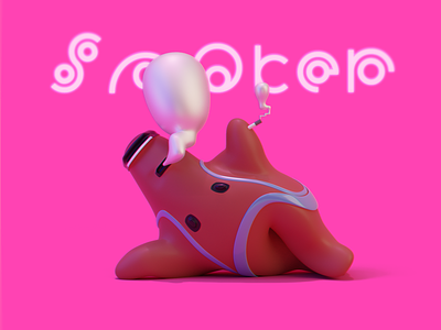 Smoker african bdsm black cartoon character creature dudemhardcore gay pink romantic sex sexy smoker
