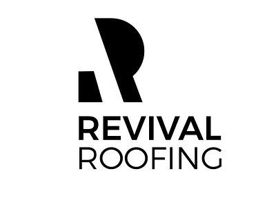 Revival Roofing branding icon logo vector