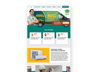 Big Family Electric Website app branding design illustration minimal type typography ui ux web