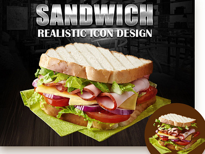 icon;Sandwich;food; flat icon logo ui