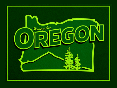 Oregon Postcard