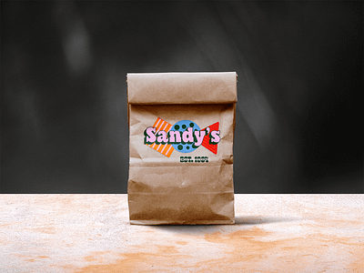 Brand identity concept for Sandy's