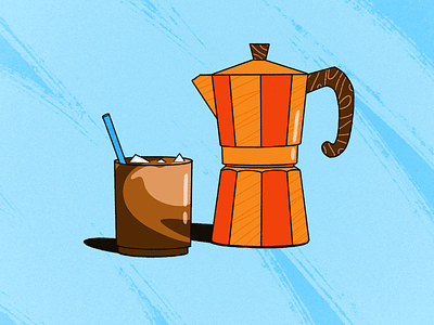 Day 03 — Coffee coffee design illustration procreate