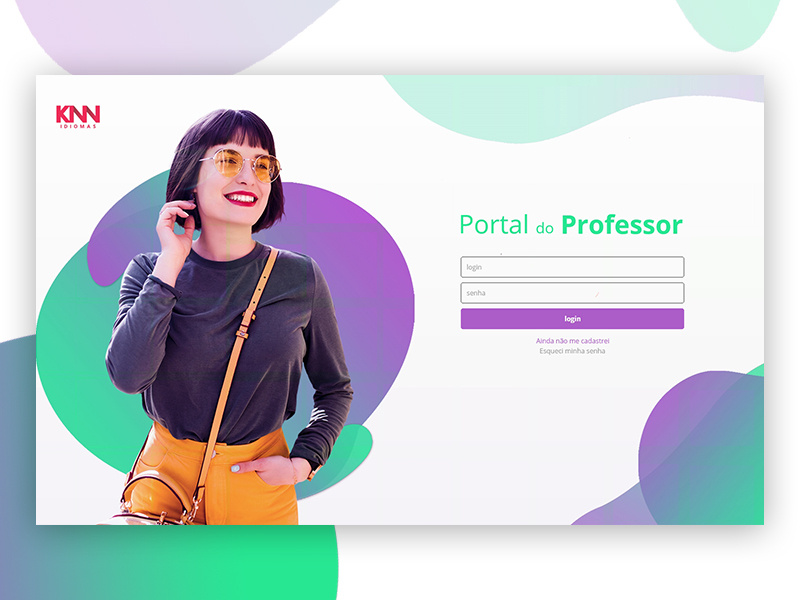 Teacher's Portal - Login by Laila Gebhard on Dribbble