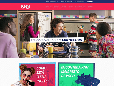 KNN Idiomas english home page language school web