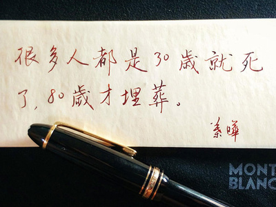 埋葬｜行書 chinese calligraphy