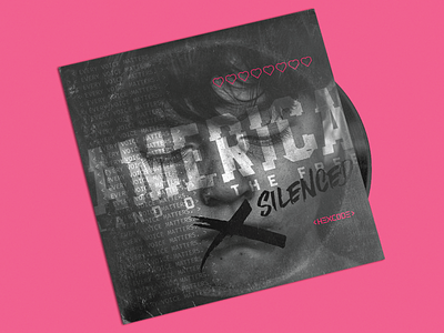 HEXCODE - America Land of the Free xSilenced album album art album cover america artist branding design hexcode illustration lettering logo music typography vector