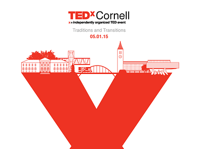 TEDx Cornell cornell poster tedx