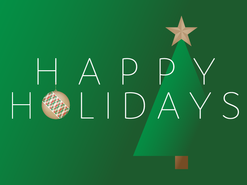 Happy Holidays by Cody Lightfuss on Dribbble