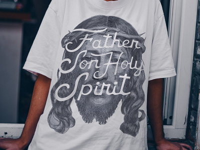 Father Son Holy Spirit - Face of Christ shirt