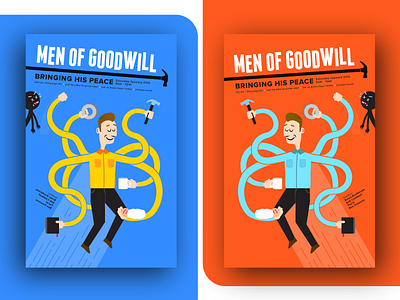 Men Of Goodwill Poster Design
