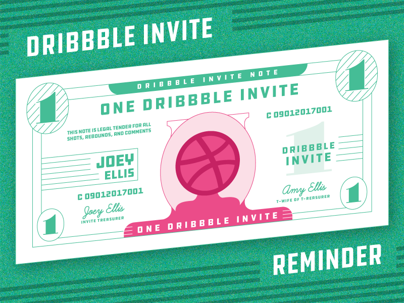 Superbowl dribbble invite reminder