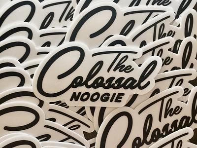Colossal Noogie Stickers