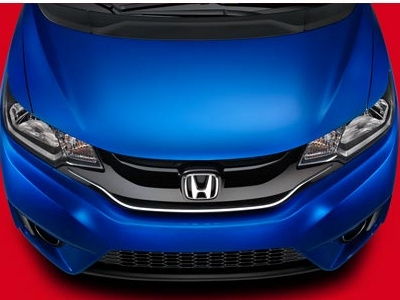 Fit Newsletter advertising art direction automobile blue cars fit honda mobile newsletter red