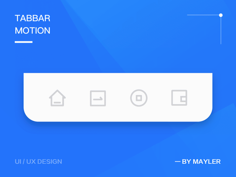 Tab Motion ui ux 设计