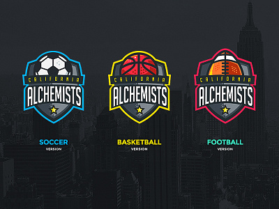 Alchemists Sports Logos
