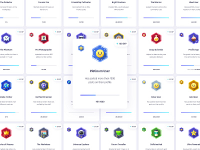 Vikinger Gamification Badges