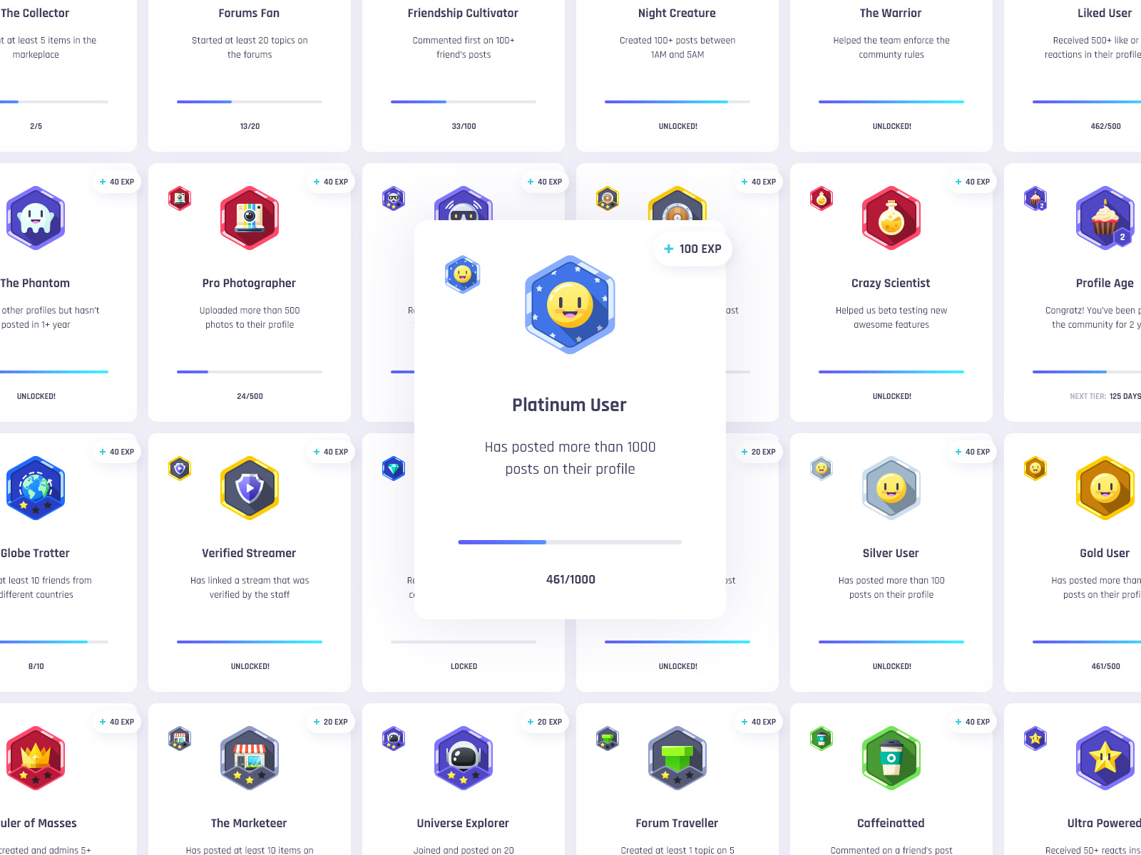 Vikinger Gamification Badges by Odin Design on Dribbble