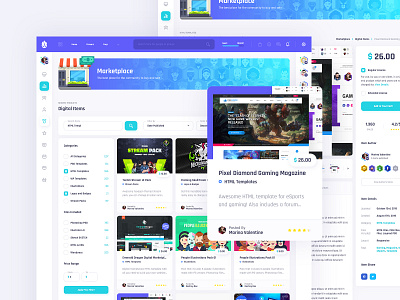 Vikinger Social - Marketplace Pages