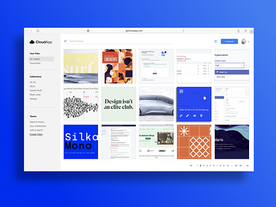 CloudApp Re-design app clean layout minimal product design typography ui ux web website