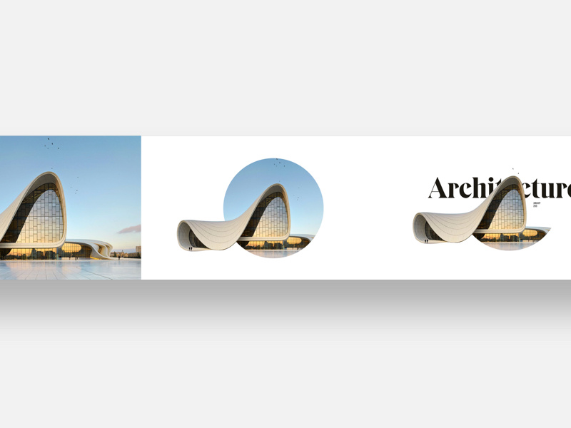 Style + Structure clean minimal architecture course