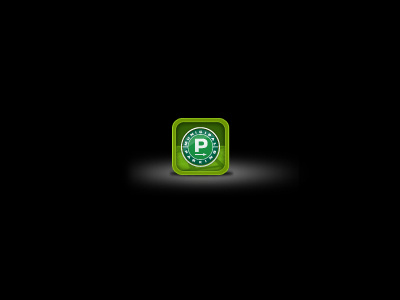 Green P iPhone 3G/3GS icon iphone