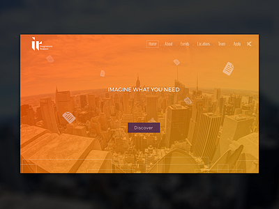 Imaginations Realized idea ideas imagine intro ui ux website
