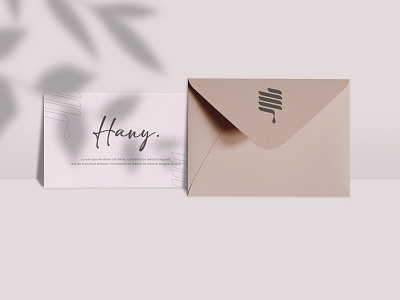 Envelope Mockup brand branding design elegant logo minimalist retro simple vintage