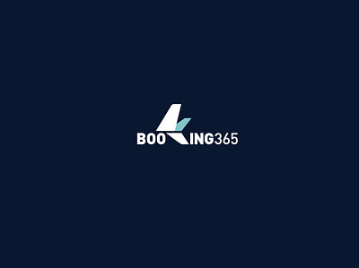 Booking 365 booking branding illustration logo logodesign plane ticket tourism