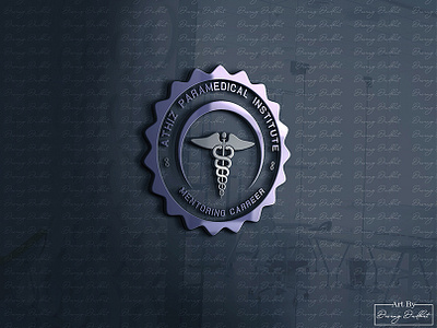 Athiz Paramedical Institute Logo Design branding illustration logo vector